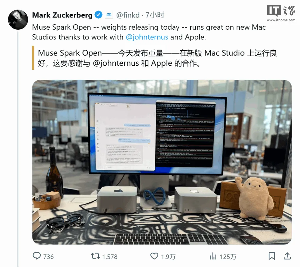 Apple and Meta Break the Ice: Running "America's Strongest Open-Source AI Model" Locally on Two 512GB Mac Studios